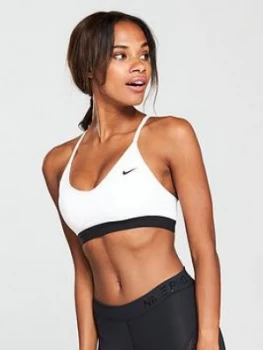 Image of Nike Training Light Support Indy Bra White