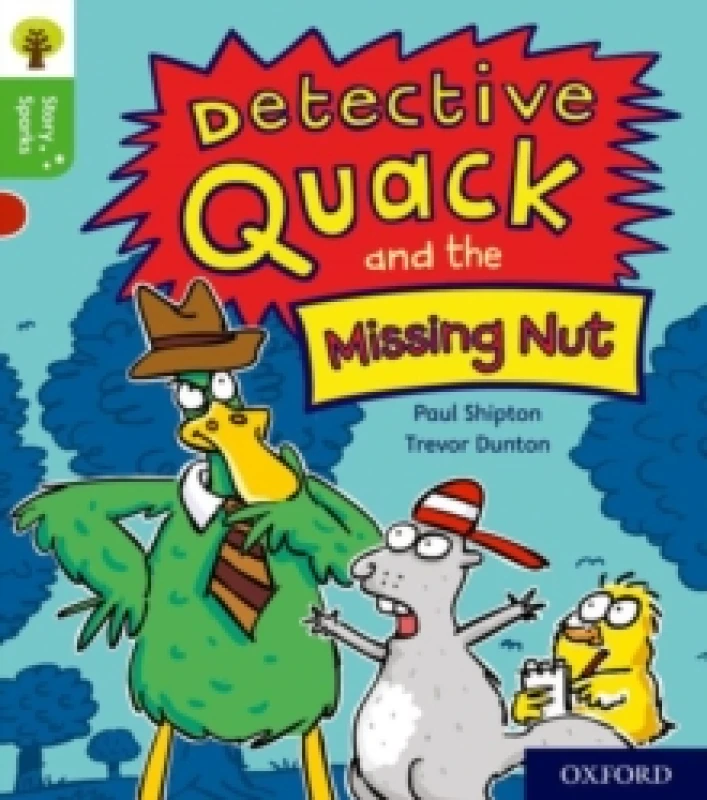 Image of Paul Shipton Oxford Reading Tree Story Sparks: Oxford Level 2: Detective Quack and the Missing Nut Book Multi unisex