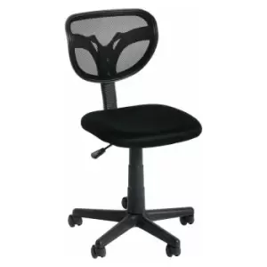 Image of Seconique Budget Clifton Computer Chair Black Height Adjustable