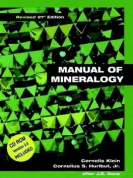 Image of Manual of Mineralogy by Cornelis Klein Hardback