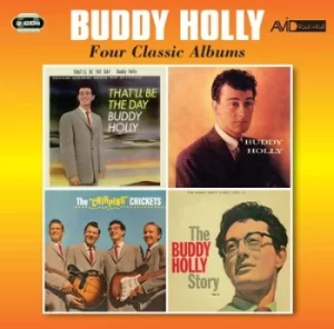 Image of Four Classic Albums by Buddy Holly CD Album