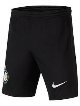 Image of Nike Youth Inter Milan 20/21 Home Short, Black, Size M