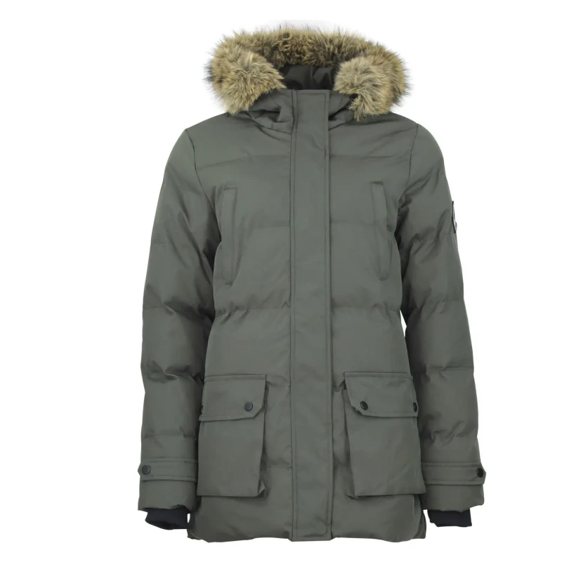 Image of Womens parka Peak Mountain Vert Female L