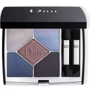 Image of DIOR Diorshow 5 Couleurs Couture Velvet Limited Edition Eyeshadow Palette Shade 189 Blue Velvet 7 g