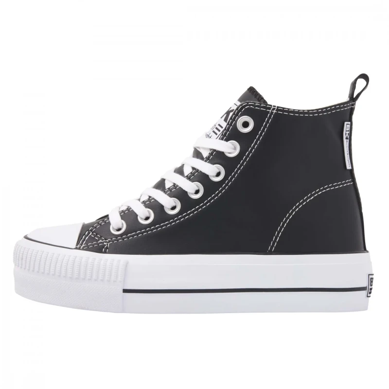 Image of british knights Womens Trainers British Knights Kaya Mid Noir Female 41 B49-3736-02