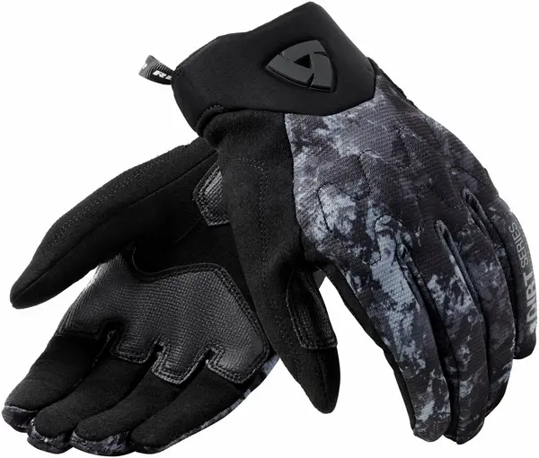 Image of REV'IT! Continent Wind Breaker Gloves Black Grey Size L