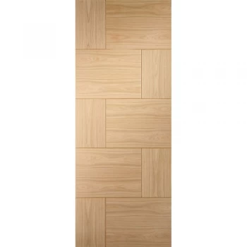 Image of XL Joinery Ravenna Fully Finished Oak Internal Flush Door - 1981mm x 686mm (78 inch x 27 inch)