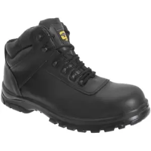 Image of Grafters Mens Fully Composite Non-Metal Safety Hiker Type Boots (48 EUR) (Black) - Black
