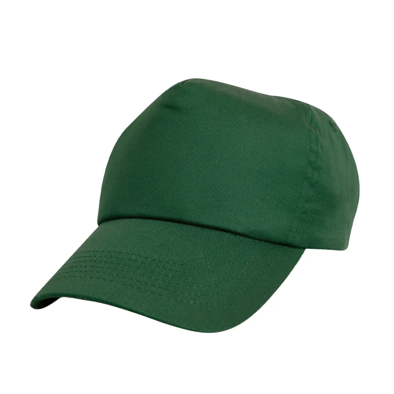 Image of Result Result Men Cotton Baseball Cap in Bottle Green Bottle Green One Size Male 5063527361318
