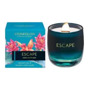 Image of White Tea & Mint Escape Scented Candle 200g