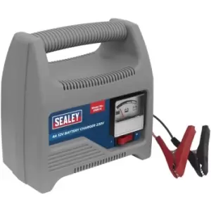 Image of Sealey - DSBC4 Battery Charger 12V 4A 230V