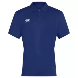 Image of Canterbury Mens Club Dry Polo Shirt (S) (White)