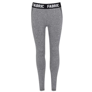 Image of Fabric Core Seamless Panel Leggings - Charcoal/Blk