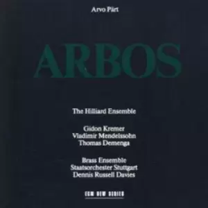 Image of Arvo Part Arbos by Dennis Russell Davies CD Album