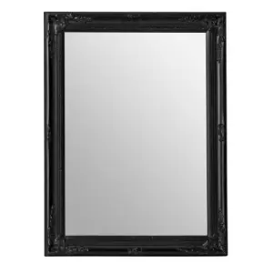 Image of Premier Housewares Classic Wall Mirror - Matt Black