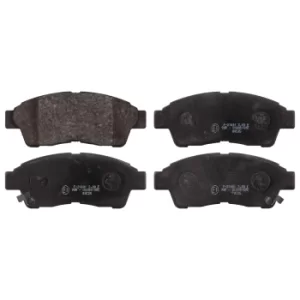 Image of Brake Pad set ADT34285 by Blue Print Front Axle