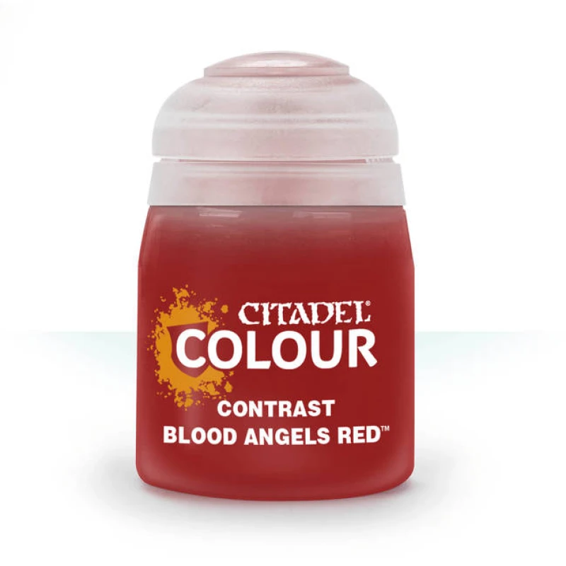 Image of Citadel Games Workshop Colour Contrast: Blood Angels Red (18ml) Paint Multi