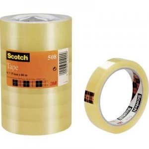 Image of 3M FT-5100-9733-8 7000080794 Tape Transparent (L x W) 66 m x 19mm 8 pcs