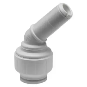 Image of Jg Speedfit 135 Degree Stem Elbow White 22mm Pem572222W