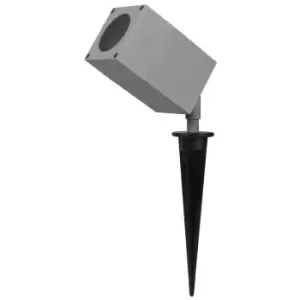 Image of Forlight Icaro - Outdoor Spike Spotlight Grey IP44 GU10 50W