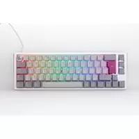 Image of Ducky One3 Mist SF 65% USB RGB Mechanical Gaming Keyboard Cherry MX Brown Switch - UK Layout