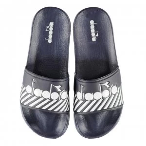 Image of Diadora Lifestyle Serifos '90 Barra Mens Pool Sliders - Eclipse