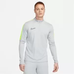 Image of Nike Dri-FIT Academy Mens Soccer Drill Top - Grey