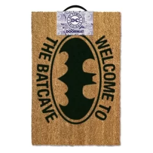 Image of DC Comics Doormat Welcome To The Batcave 40 x 60 cm