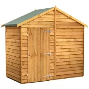 Image of Power Sheds 4 x 8ft Apex Overlap Dip Treated Windowless Shed