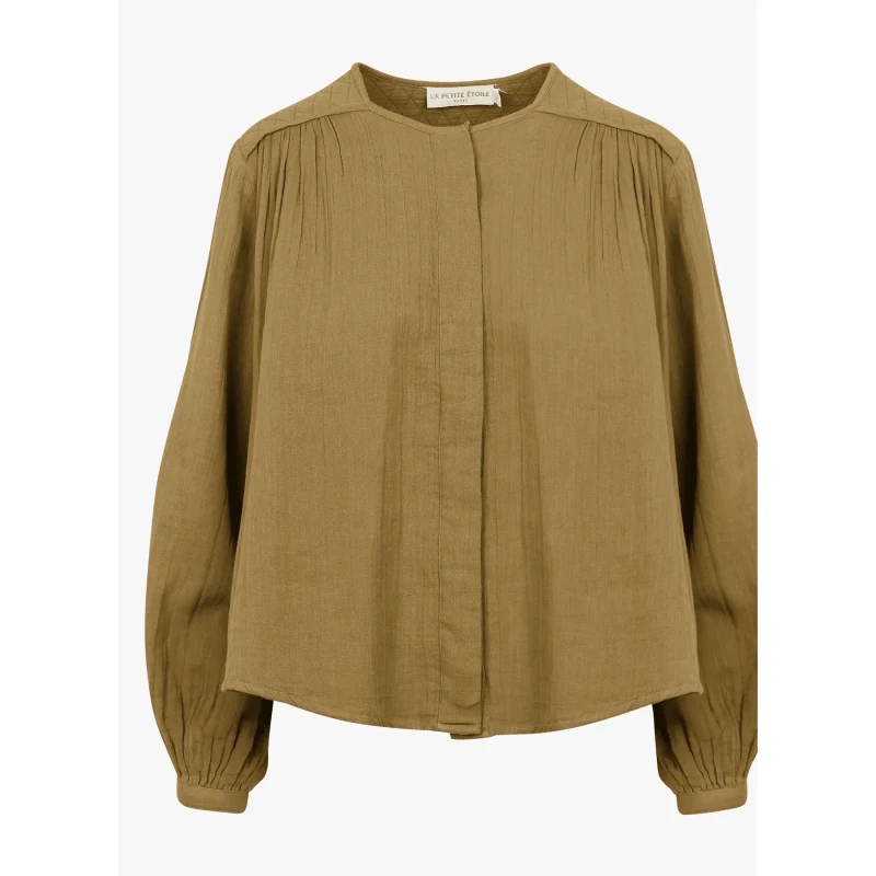 Image of La Petite Etoile Womens blouse La Petite Etoile Berlia Vert Female S