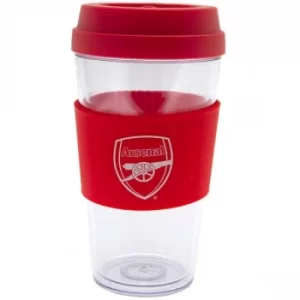 Image of Arsenal FC Clear Grip Travel Mug