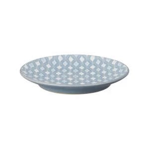 Image of Impression Blue Hourglass Small Plate