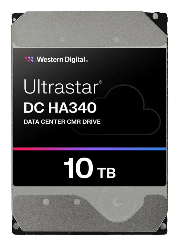 Image of Western Digital Western Digital Ultrastar DC HA340 internal hard drive 10 TB 7200 RPM 512 MB 3.5" Serial ATA 0B47062