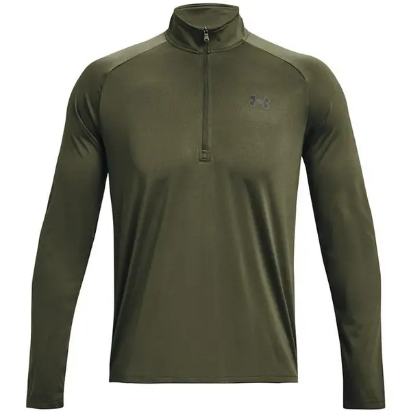 Image of Under Armour Tech Half Zip Top Mens - Green M