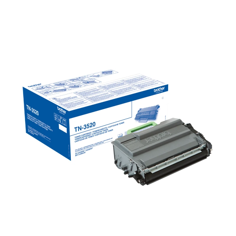 Image of Brother TN-3520P Toner-kit Project. 20K pages ISO/IEC 19752 for Brothe