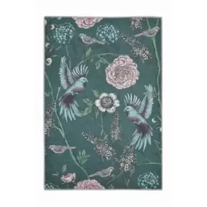 Image of Opal Botanical Rug - Bottle Green - 100x150cm
