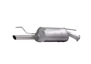Image of IZAWIT Rear silencer 21.225 End silencer,Rear exhaust silencer OPEL,VAUXHALL,VECTRA B (36_),VECTRA B Caravan (31_),VECTRA B CC (38_)