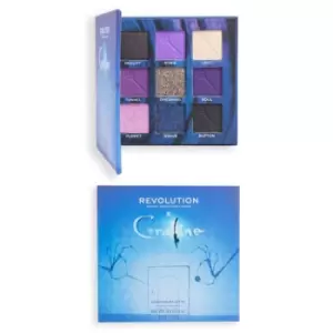 Image of Coraline X Makeup Revolution The Secret Door Eyeshadow Palette