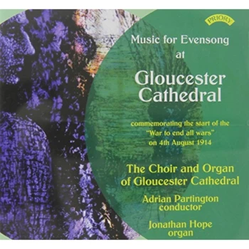 Image of Gloucester Cathedral Choir - Music for Evensong at Gloucester Cathedral CD