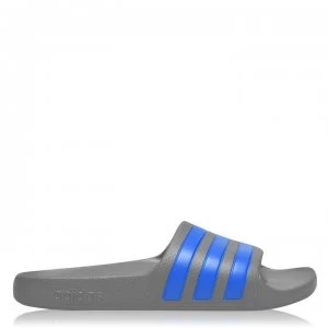 Image of adidas Duramo Junior Sliders - Grey/Blue