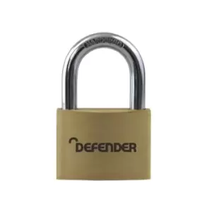 Image of Defender Brass Padlock 50mm