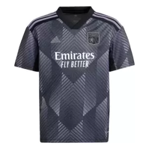 Image of adidas Olympique Lyonnais 22/23 Third Jersey Kids - Black