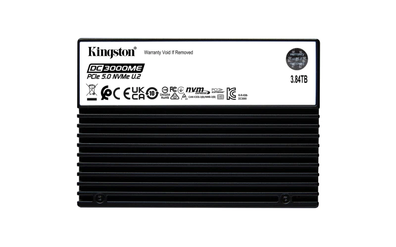 Image of Kingston Technology 3.84TB DC3000ME U.2 PCIe 5.0 NVMe TCG Opal Enterpr
