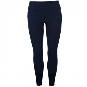 Image of Kingsland Karina Knee Grip Tights - Navy/Red