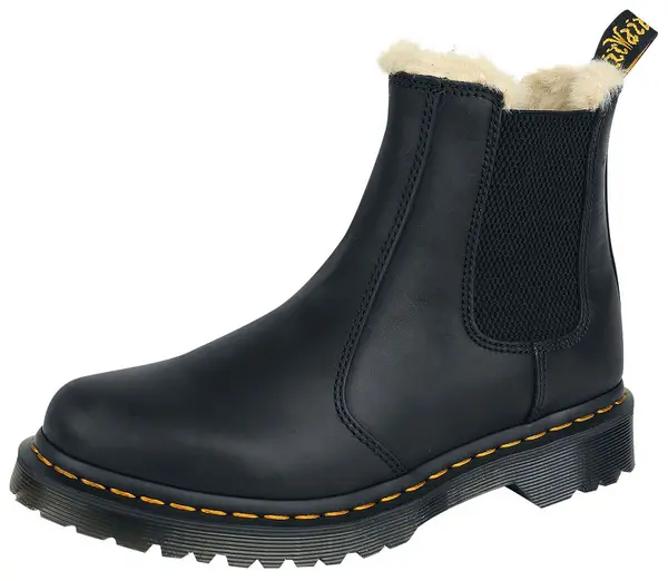 Image of Dr. Martens 2976 Leonore Fur Lined Winterstiefel Black EU38 Women