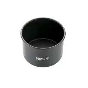 Image of MasterClass Non Stick Loose Base Deep Individual Cake Pan Grey