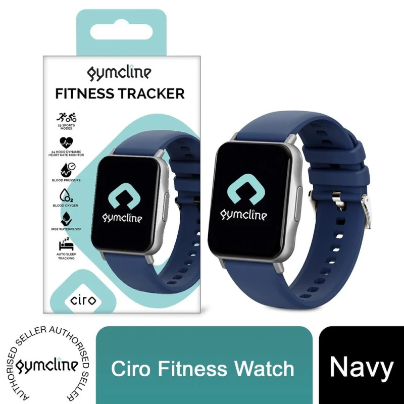 Image of Gymcline Gymcline Ciro Fitness Tracker - 25 Sports Modes, Water Resistant, High Quality