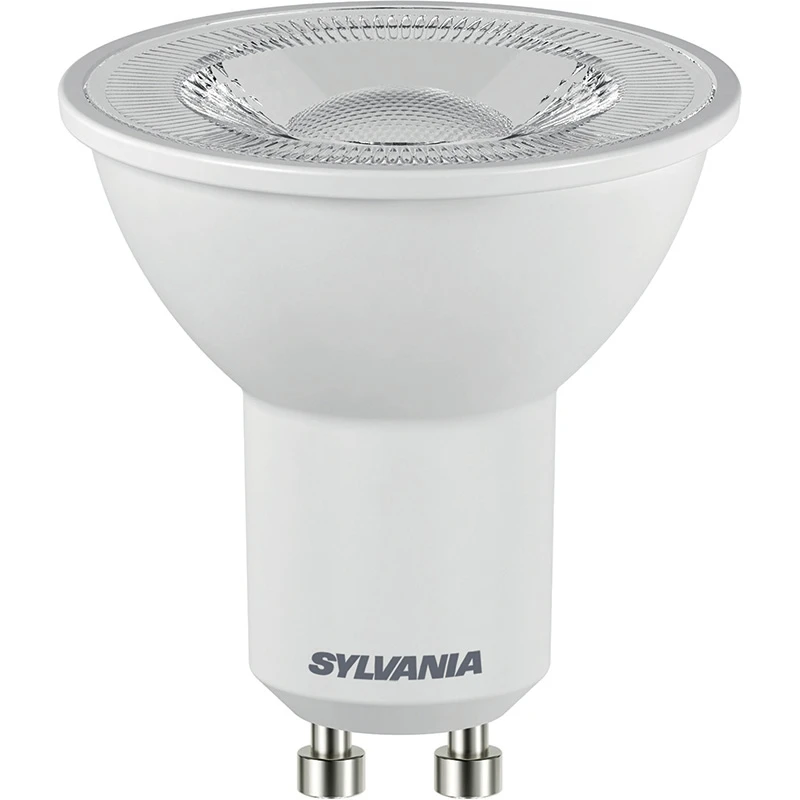 Image of Sylvania Sylvania 4.2W Neutral White LED GU10 Bulb - 36 Degree Beam - Pack of 10