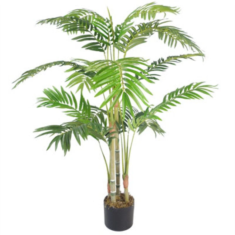 Image of Leaf Design 120cm (4ft) Premium Artificial Areca Palm with Pot