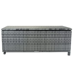 Image of Charles Bentley Napoli Rattan Garden Storage Box